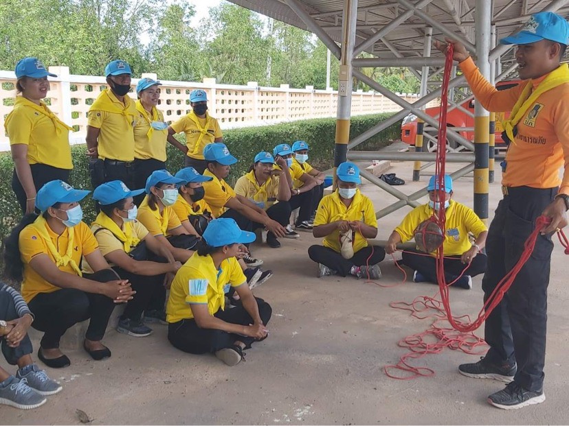 โครงการฝึกอบรมชุดปฏิบัติการจิตอาสาภัยพิบัติประจำองค์กรปกครองส่วนท้องถิ่น