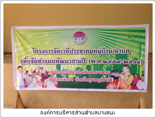 ภาพกิจกรรมโครงการจัดทำ เวทีประชาคมหมู่บ้าน/ตำบล เพื้อจัดทำแผนพัฒนา สามปี(พ.ศ.2559-2561)